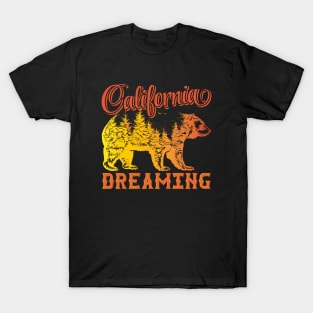 California Dreaming Bear T-Shirt